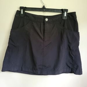 Reel Legends Women's Black Skort size 8 NWOT
